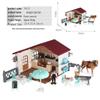 Educational Farm & Knight Playset: Animal Figures & Fence for Early Learning