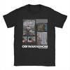 Obi-Wan Kenobi Koszulka Kosmiczna Męska Jezus Retro Kolaż Streetwear 100% Bawełna T-shirty Lato O-neck T-shirt Duże Rozmiary Top