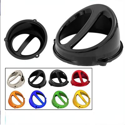 1 Stück Motorrad-Scooter-Lüfterabdeckung Air-Scoop-Kappe Luftmotor-Kühlsystem Mittelrahmen-Luftabweiser für JOG50 90 DIO ZX GY6