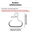 1-5Pcs Durable Circle Ring Hat Hanger Closet Hat Hanger Baseball Cap Rack Organizer Hanging Holder Scarf Towel Tie Storage