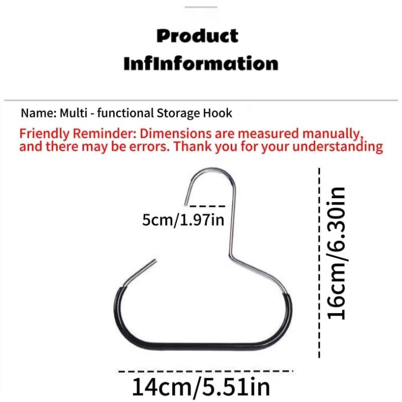 1-5Pcs Durable Circle Ring Hat Hanger Closet Hat Hanger Baseball Cap Rack Organizer Hanging Holder Scarf Towel Tie Storage