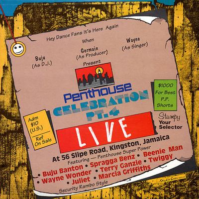 Disc LP VARIOUS - Penthouse Celebration Pt. 4 - Live PHLP2012 Penthouse Recor 1992 US Reggae, Ska & Dub Folosit