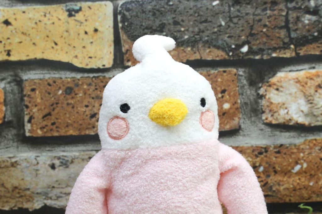 Shinada Fumofumo-san Wangenrosa (M) 10 x 5 x 20 cm Plüschtier Tierartikel FMSI-0078P