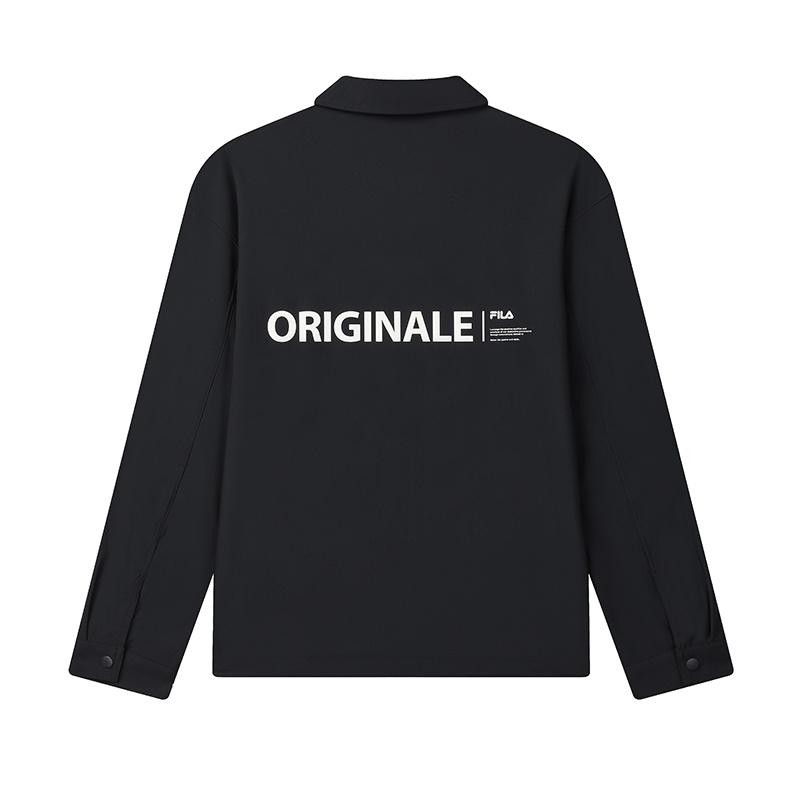 FILA ORIGINALE 2025Q1 Coat Men's Jet Black F11M519501FBK