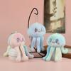 1Pcs Plush Cute Marine Animal Jellyfish Octopus Doll Keychain Bag Decoration Pendant Keychain Girl Bag Keychain Kawaii Keychain