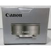 Objectif grand-angle à focale fixe Canon EF-M222STMSL EF-M22mm F2 STM Argent pour appareil photo hybride à objectif unique