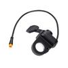 Electric Bike Finger Throttle ABS PVC Left Hand 108X Thumb Throttle Accelerator with Water Proof Connector for