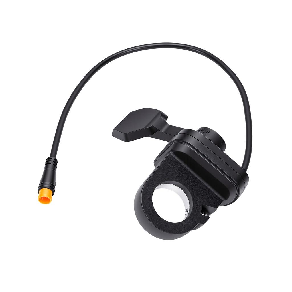 Electric Bike Finger Throttle ABS PVC Left Hand 108X Thumb Throttle Accelerator with Water Proof Connector for