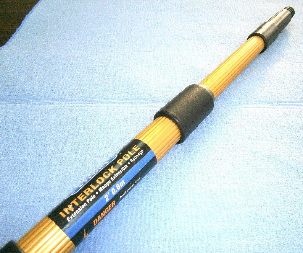 professional glass cleaning tools pole tools are of a different Etre's [Interlocking (2-stage type) 2' (0.6m) Extendable pole] "Professional quality"