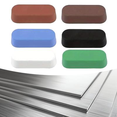 6 Pieces Metal Polishing Buffing Bar Lightweight Portable for Aluminum