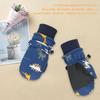 Tidyworm Baby Cold Cute Dinosaur Perfect for Playing In the Toddler Boys and Cold Perfect for Outdoor Activities Ages 3 Months To 2 Gloves, Winter,