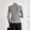 Customable Glitter Half Neck Long Sleeve Knit T2608kn164c