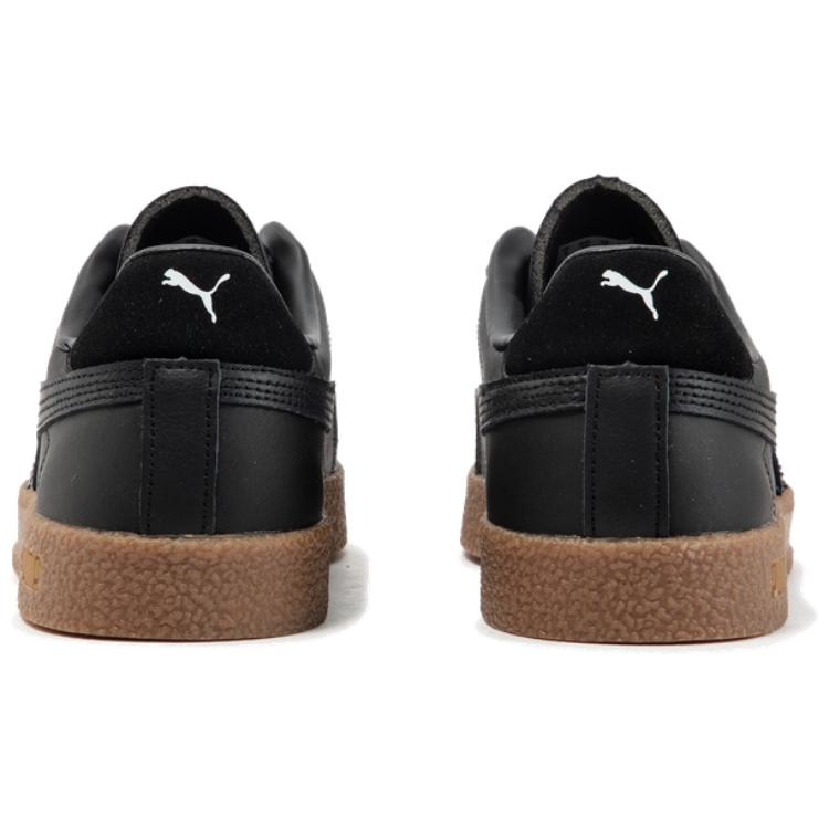 Puma Club Comfortable Versatile Low-Top Sneakers Unisex Sneakers Black White 401515-01