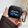 JDM Tokyo Drift Sports Car With Hook For Airpod Pro 3 Pro2 Black Protective Cover Soft Case for Apple Airpods 2 1 Earphone Cases