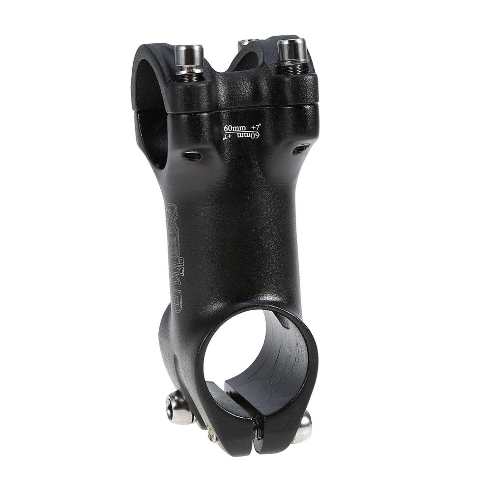 Mountain Road Bike Alunimium Alloy Bike Stem Accessory (Black 31.8*60mm)