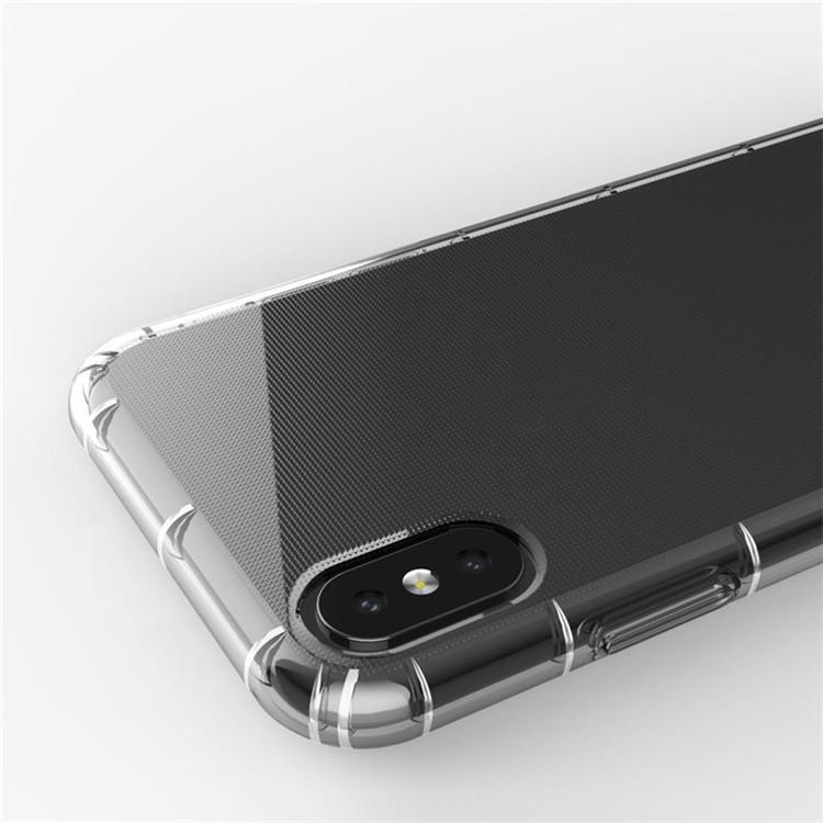 TPU High Definition Transparent Application Apple 15iPhone16Pro Air Pressure Protection 14 Air Cushion 12 Anti-drop 13 Mobile Phone Case