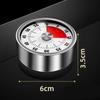 Magnetic Mechanical Timer Stainless Steel Alarm Clock Multifunctional Rotating Timer  Study