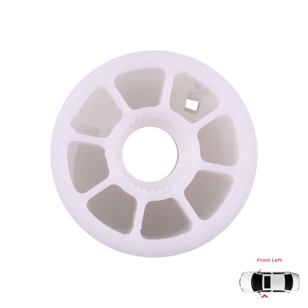 EWR119 Power Window Regulator Roller Wheel Pulley Gear Front Left for VW Transporter T5 Caravelle Multivan 2003-2015 7H0837753