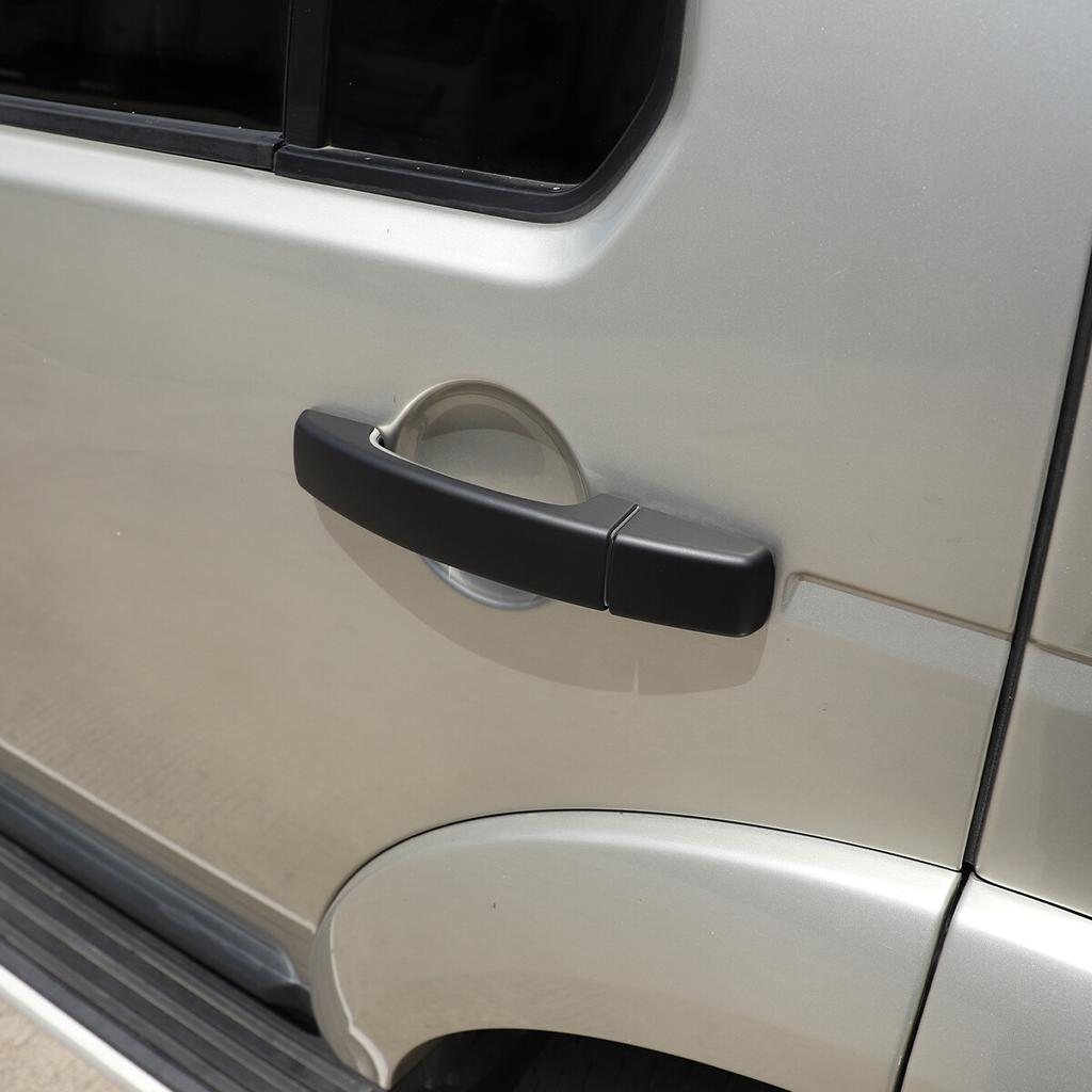 Matte Black Door Handle Cover For LR4 DISCOVERY 4 2010-16 Without Smart Keyhole
