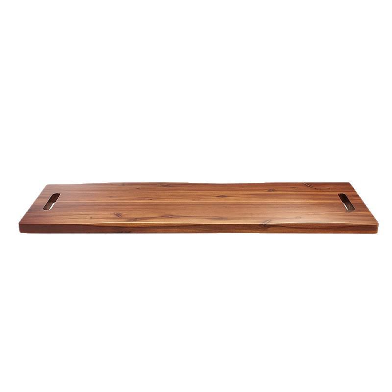 Large Wooden Snack Tray & Cutting Board with Handle