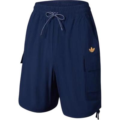 Shorts Esportivos Originais com Cadarço Masculino Azul Marinho JI7235