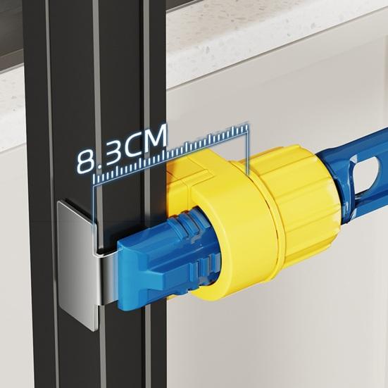 8-Hole Clothes Hanger Rack Window Frame Mount Portable Adjustable Heavy Duty Travel Clothing Drying Holder Organizer