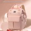 Bunte Doppel-Schulter-Mummy-Tasche – Windel-Rucksack mit großem Fassungsvermögen für Mama und Baby