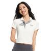 Li Ning Sports Lifestyle Series Letter Pullover Comfortable Short Sleeve Polo Shirt Women tops APLW208-3