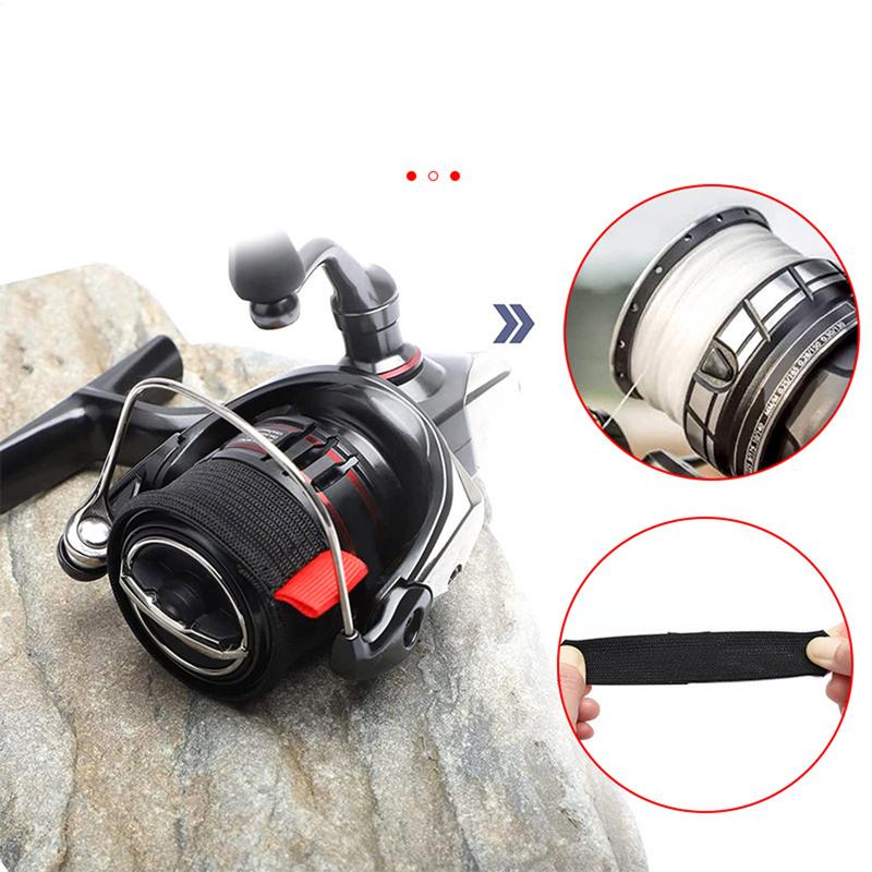Fishing Spool Belt Nylon Straps Belt Fishing Accessories Reel Spool Protector Spin Reels Straps Fishing Equipment Tools