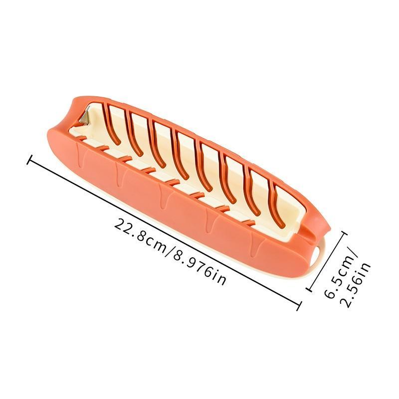 Kitchen Gadget  Dog Sausage Slicer Tool Plastic Multifunctional Dog Slicer Sausage Cutter Vegetable Strawberry Slice Tools