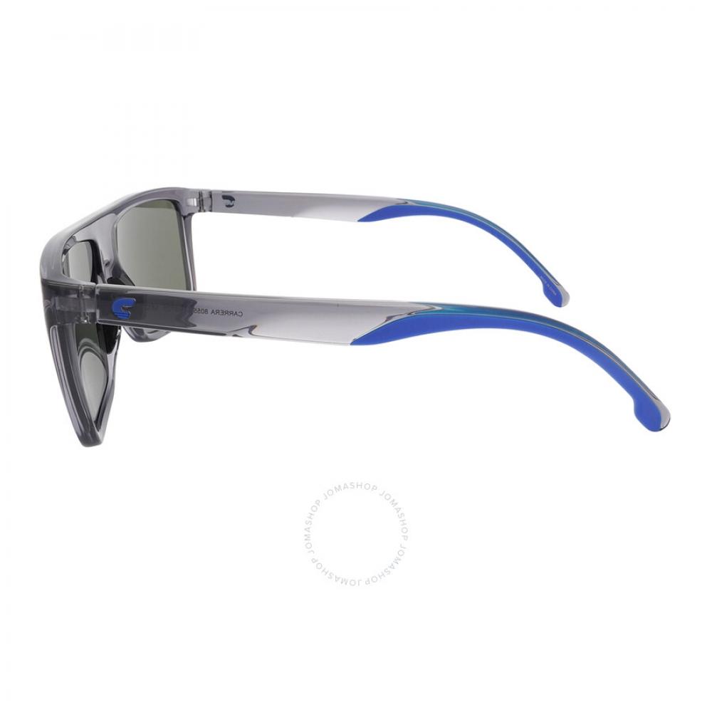 Carrera Blue Multilayer Browline Men S SunglaSSeS Carrera 8055 S 0kb7 Z0 58