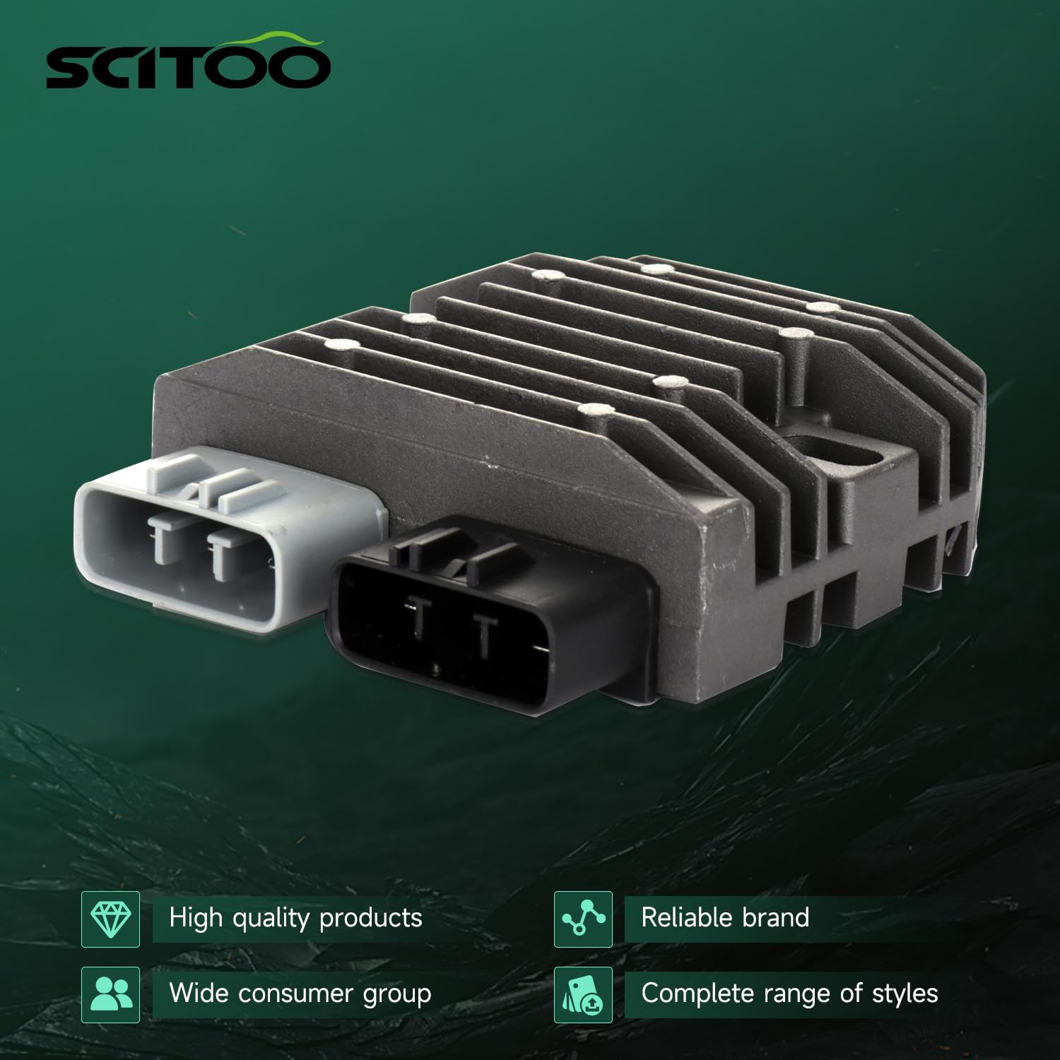 SCITOO Voltage Regulator Rectifier 2011-2014 for Polaris Ranger 800 2014 for Polaris Ranger Crew 570 2011-2014 for Polaris Ranger Crew 800