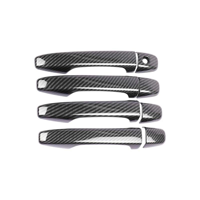 Cars Accessories Door Handle Cover For CITROEN C4 C6 PEUGEOT 207 308 407 2004-2010 Car Styling Upgrade Modify A Car
