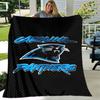 1pc Blanket - Carolina Panthers Print Design, Lightweight Blanket for Sofa, Bed- Soft &Warm, Gift for All Seasons
