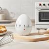 Egg Shaped Timer – Plastic Kitchen And Bedroom Countdown Timer, Playful Design, Classic Kitchen Accessory