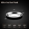 Shuangjun Dicke 304 Edelstahl Ovale Servierschale