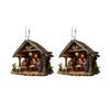 2pcs Acrylic Wall Decors Smooth Surfaces Nativity Scene Pendant Easy To Clean For Stylish Indoor Environment Accessories
