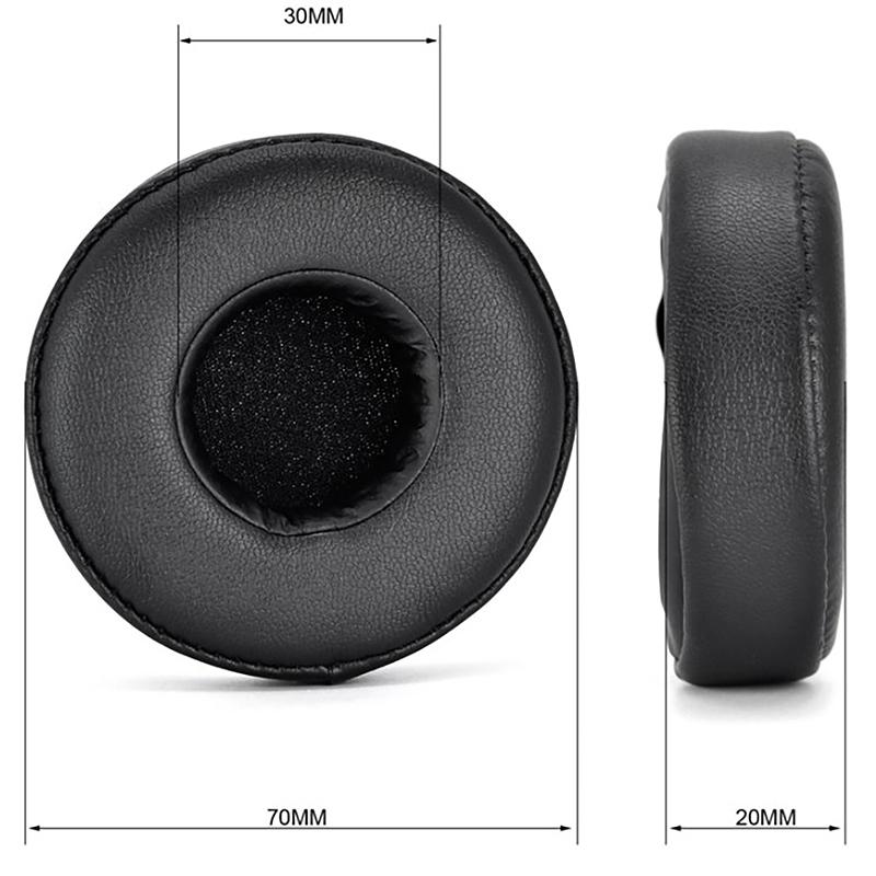 Ear Pads For Jabra Move Jabra 25H Wireless Headphone Earpads Cushion Soft Touch Leather Earmuffs Foam Sponge Earphone Sleeve