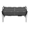 Slot Grill Portable Folding Charcoal Grills Detachable Folding BBQ Grill for Outdoor Travel Backyard Picnic