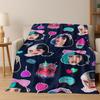 Crybaby M-Melanine Martinez Art Flannel Blanket,Cozy Soft Throw Blanket for Home Bedroom Bed Sofa Picnic Office Cover Gift Kid