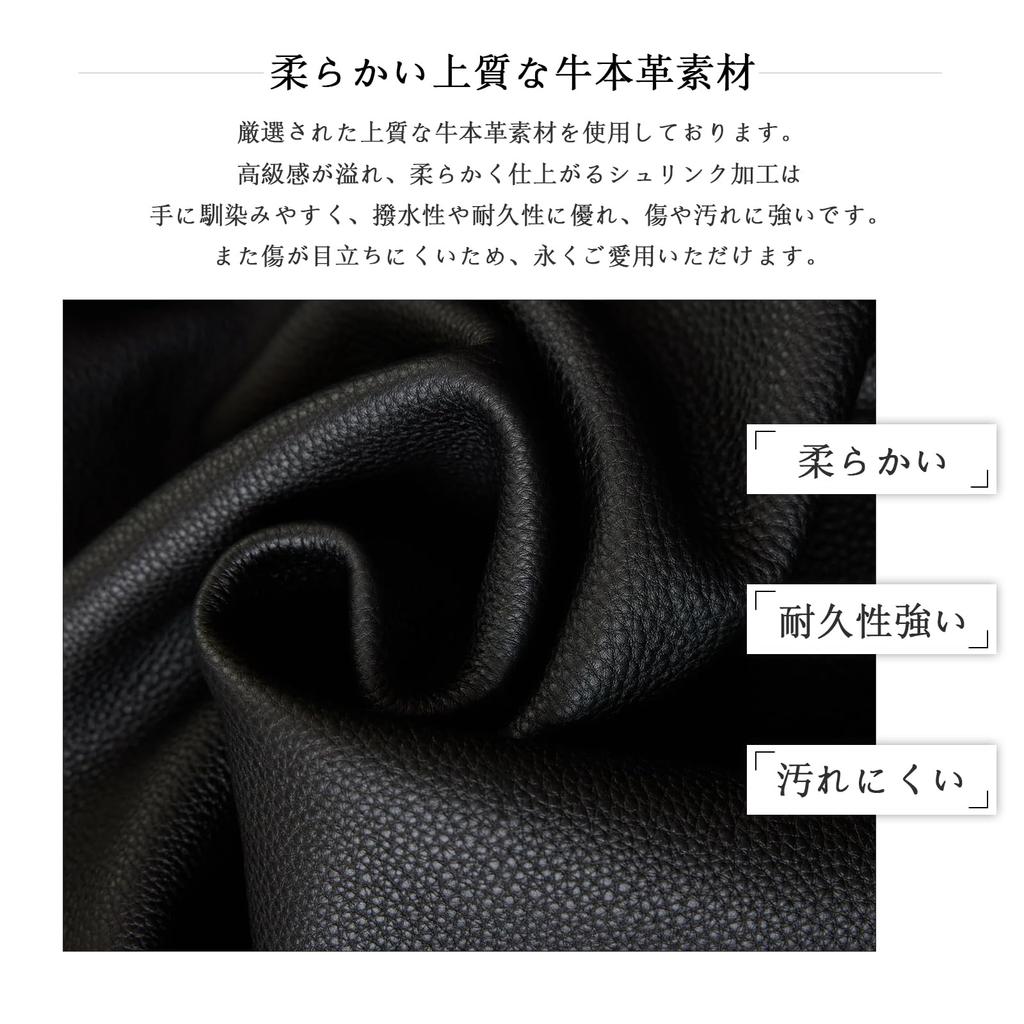 Genuine Leather Shoulder Bag for Crossbody With Zipper Large Commuting [MFFOR] Women, 2-way, Bag, Handbag, Crossbody, Shoulder, Handbag, Pocket,