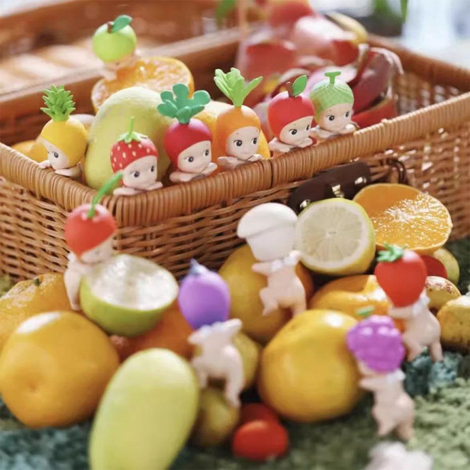 Hot Sell Sonnes Anges Fruit Series Blind Box Action Figure Toy Decoration Mini Anime Figures Ornaments Dolls Children Gifts