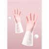 3 Pairs of Cleaning Gloves, Household Cleaning Dishwashing Gloves, Kitchen Dishwashing Gloves, Rubber Thin, Durable, Waterproof, Plastic Thick