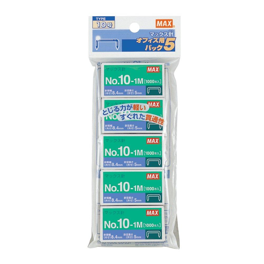 

MAX Handheld Staples, No. 10-1M, 5-Pack