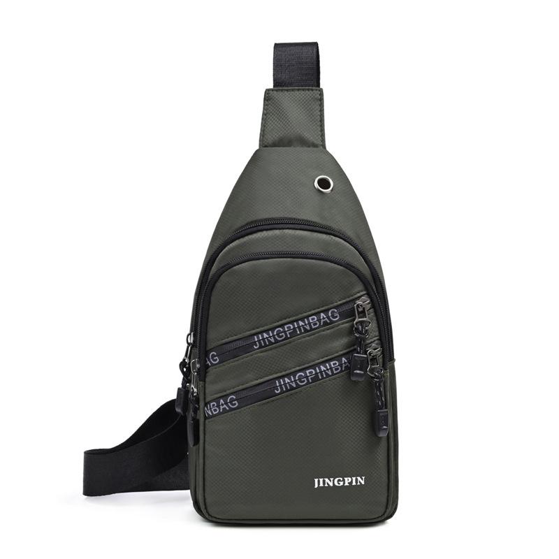 Unisex Chest Bag Simple Storage Bag Lightweight Travel Small Backpack Crossbody Bag Fashion Casual Single Should Bags