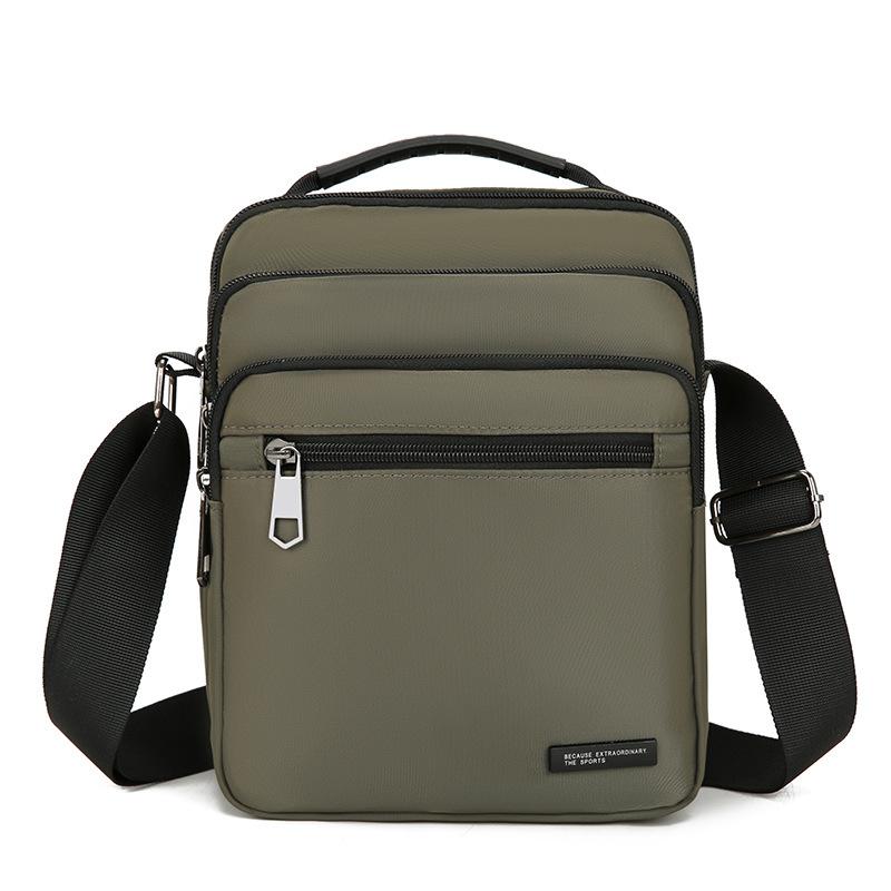 Men's Bag Oxford Cloth Bag Trendy Lightweight Waterproof One-shoulder Crossbody Bag Handbag