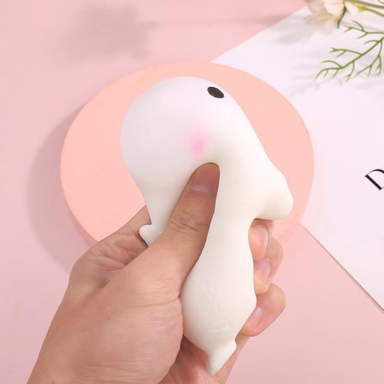 Squishes Doll Toy Lovely Decompression Cozy Touch Cute Squeeze Cartoon Rabbit Candy Bag Filler