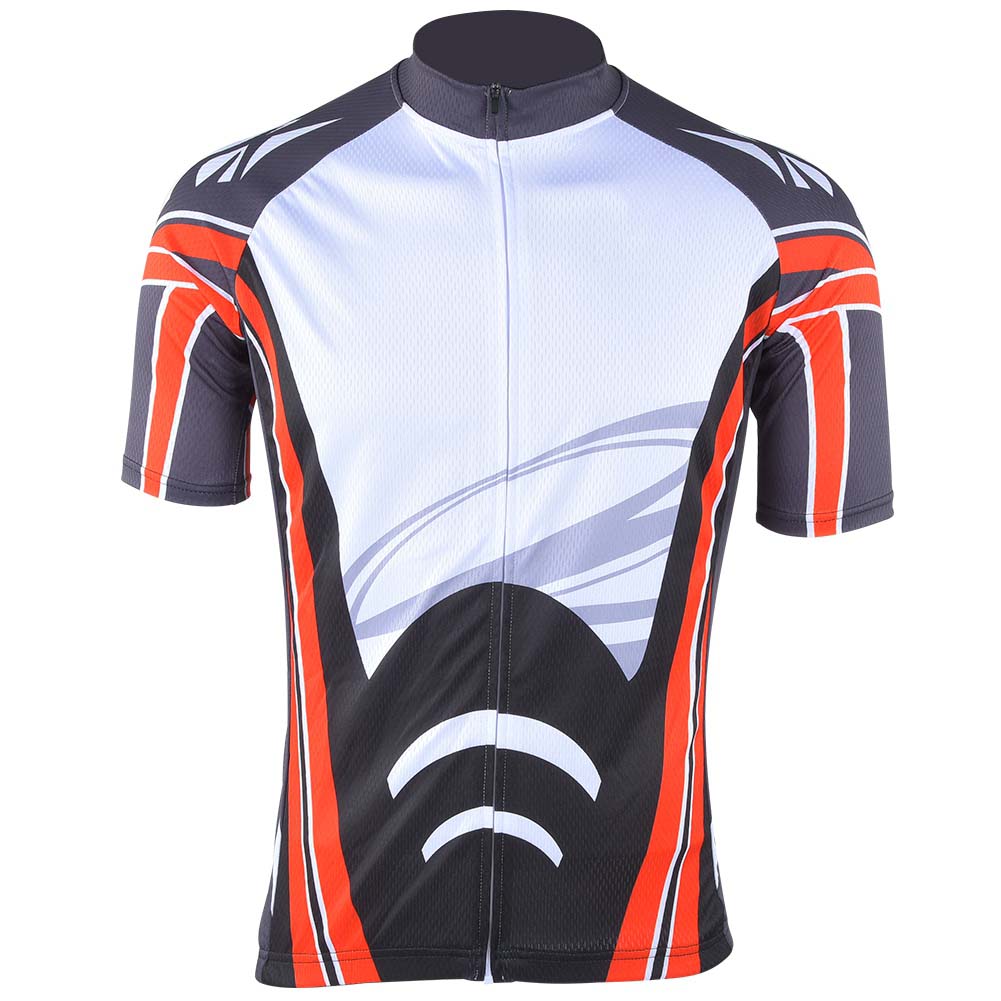 Men S Sweat Absorption Short Sleeve Cycling Jersey Outdoor Sports Cycling Clothing Red S