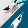 Stainless Steel Oblique Nail Clipper with Dead Skin Nipper