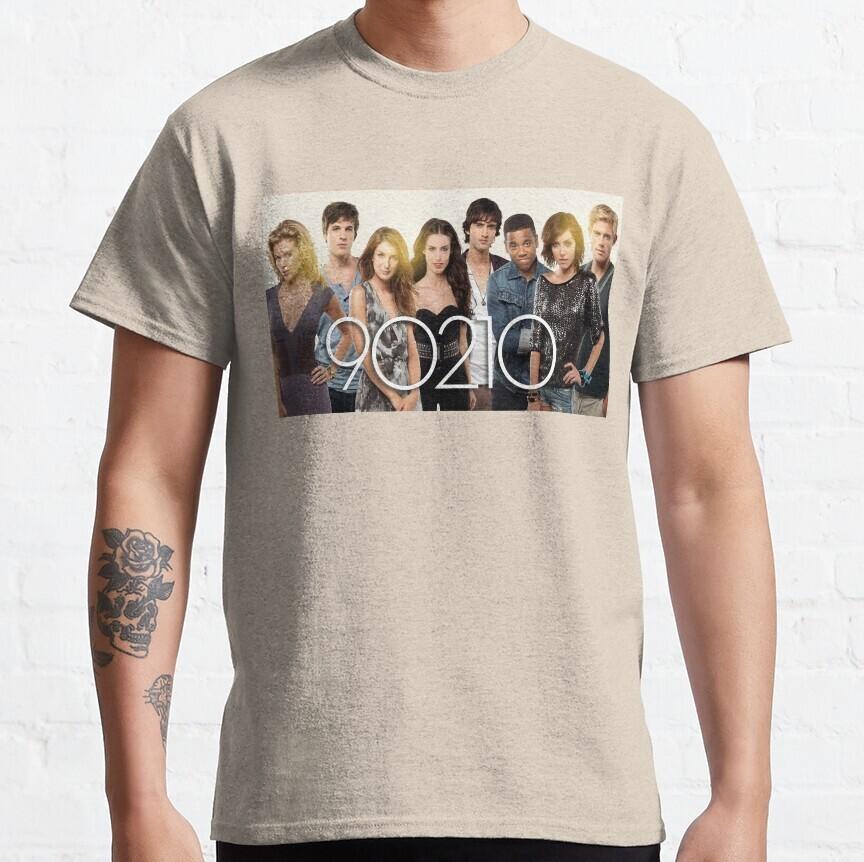 Cotton T-Shirt Beverly Hills 90210 Cast Brandon Brenda Walsh David Steve Andrea Unisex T-Shirt S